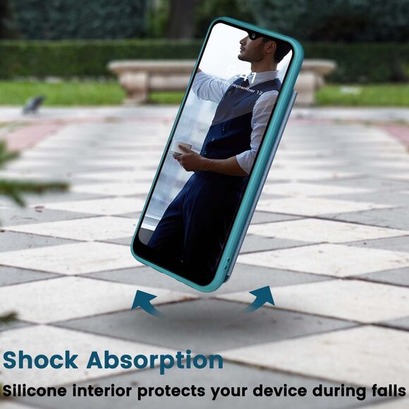 Samsung Galaxy S8 Wallet case Flip Book PU Leather Phone case - Picture 4 of 4